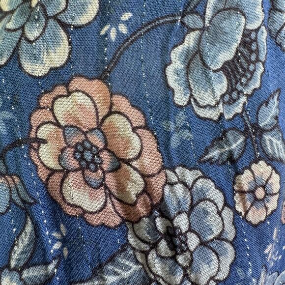 SPELL & THE GYPSY Dress Small Collective Zahara Maxi Boho Floral Metallic Thread - Picture 9 of 16